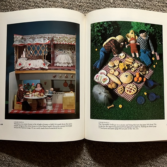 The Most Wonderful Dollhouse BOOK 1979 Millie Hines Hardcover Dust Jacket Teddy - Picture 13 of 16